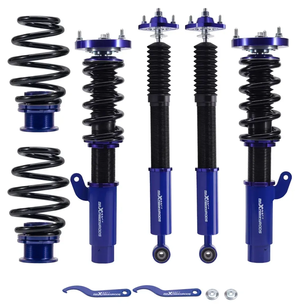Maxpeedingrods Shock Absorbers Height Adjustble Coilovers Kit подходит для автомобиля BMW E46 3 Series 1998-2005 lowering kit