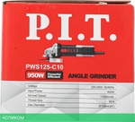 Угловая шлифмашина P.I.T. PWS125-C10