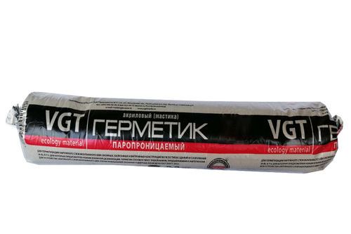 Герметик акриловый "Паропроницаемый" для нар/внутр работ белый 0,9кг ВГТ