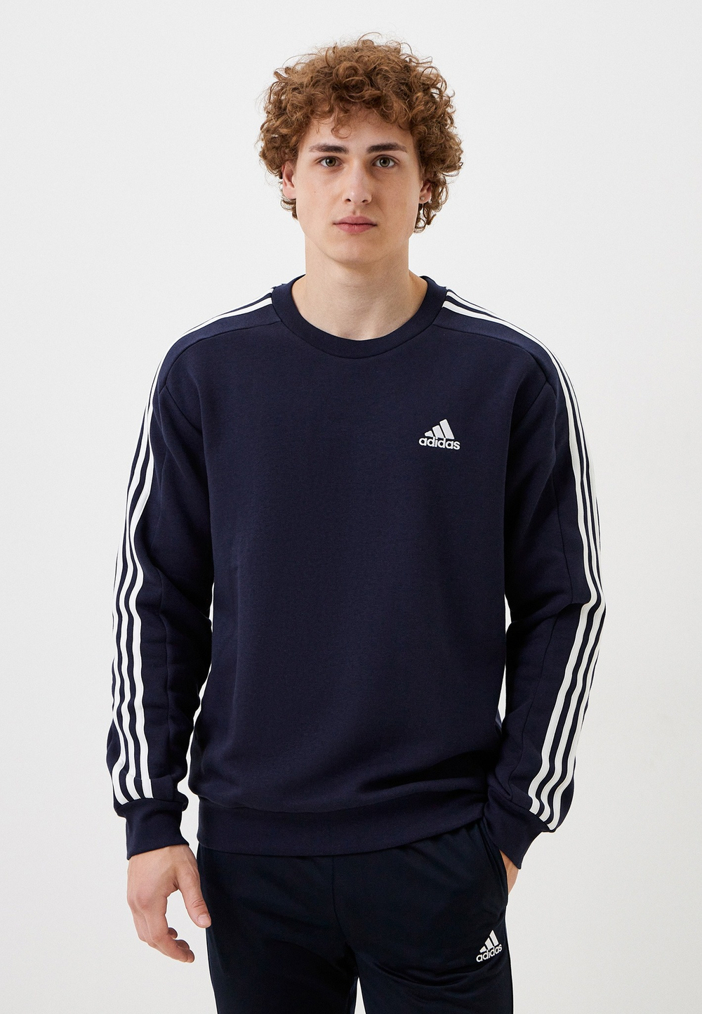 Толстовка мужская ADIDAS M 3S FL SWT