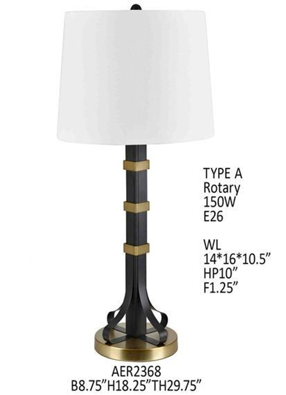 Лампа настольная Johansen