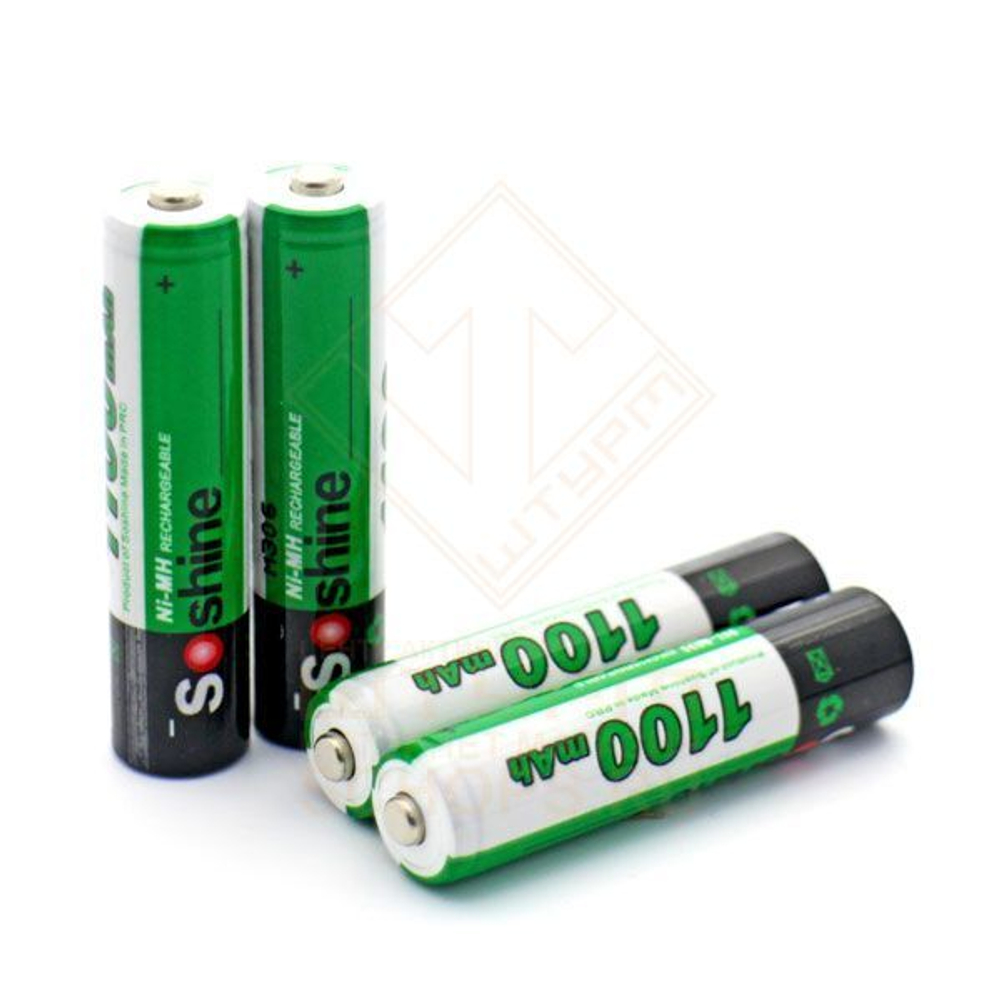 Аккумулятор Soshine RTU AAA 1100 mAh NiMH (4 шт.)