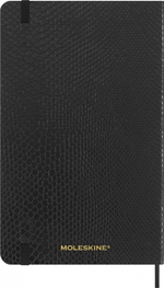 Блокнот в линейку Moleskine Soft Vegan Leather (QP616BKVBOABOX) A5 черный в подарочной коробке