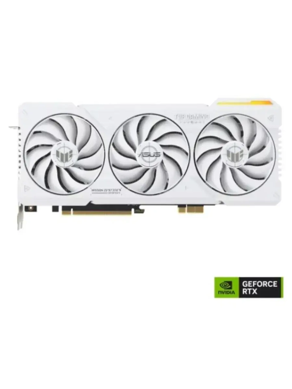 Видеокарта GeForce RTX 4070 Ti SUPER TUF BTF OC WHITE 16 ГБ