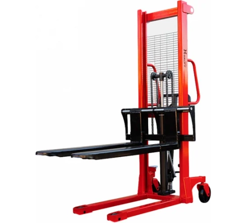 Штабелер гидравлический OXLIFT HS 1016 (г/п 1,0 т, h=1,6 м) с раздвижными вилами