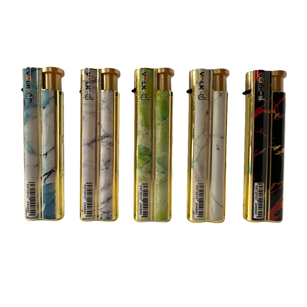 Зажигалки Турбо VOLK  (v-089)-2 (25шт*40бл)