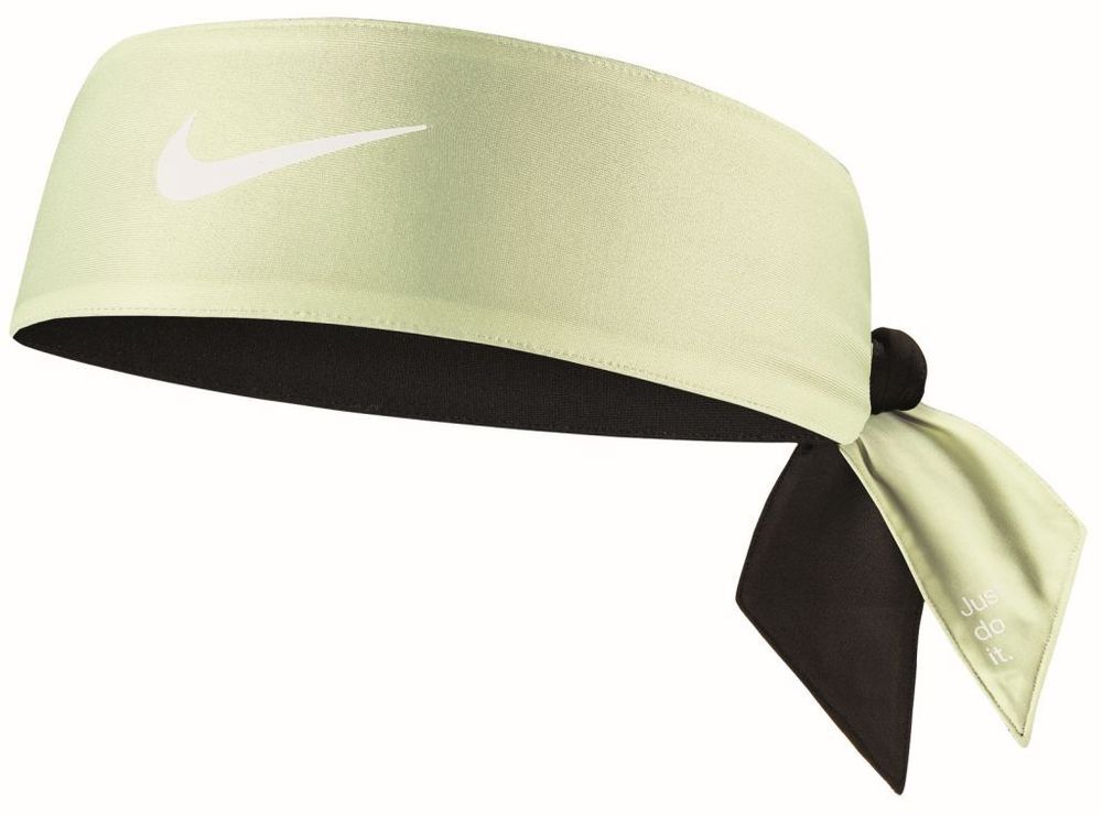 Теннисная бандана Nike Dri-Fit Head Tie 4.0 - lime ice/black/white