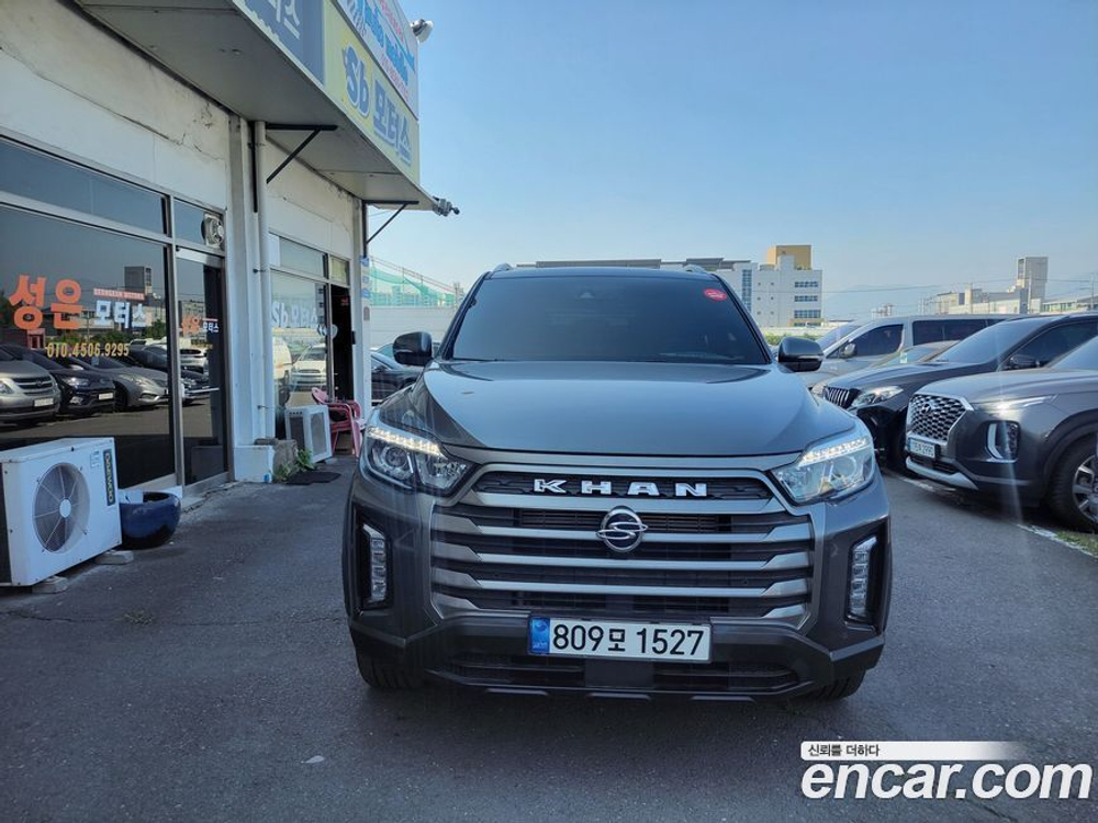 KG Mobility (Ssangyong) The New Rexton Sports KHAN Дизель 2.2 4WD (11.2021)
