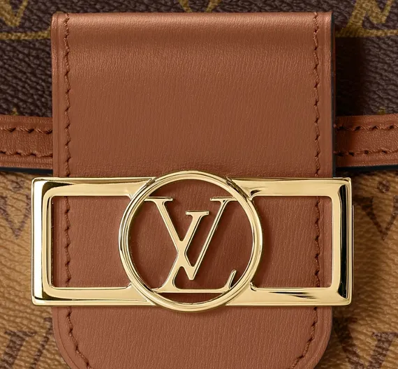 Сумка Louis Vuitton Dauphine коричневый
