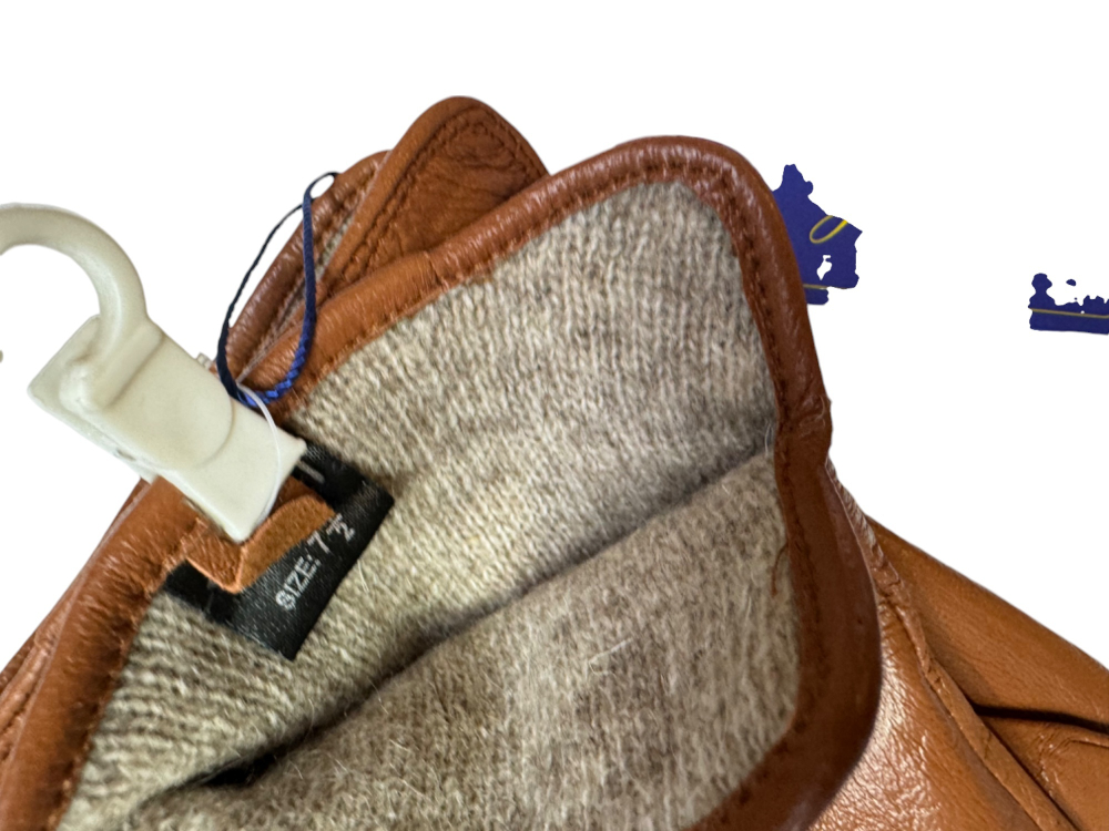 Перчатки. Женские. Материал верха: Кожаные. Подклад: Трикотаж-шерсть. 10 шт в упаковке.