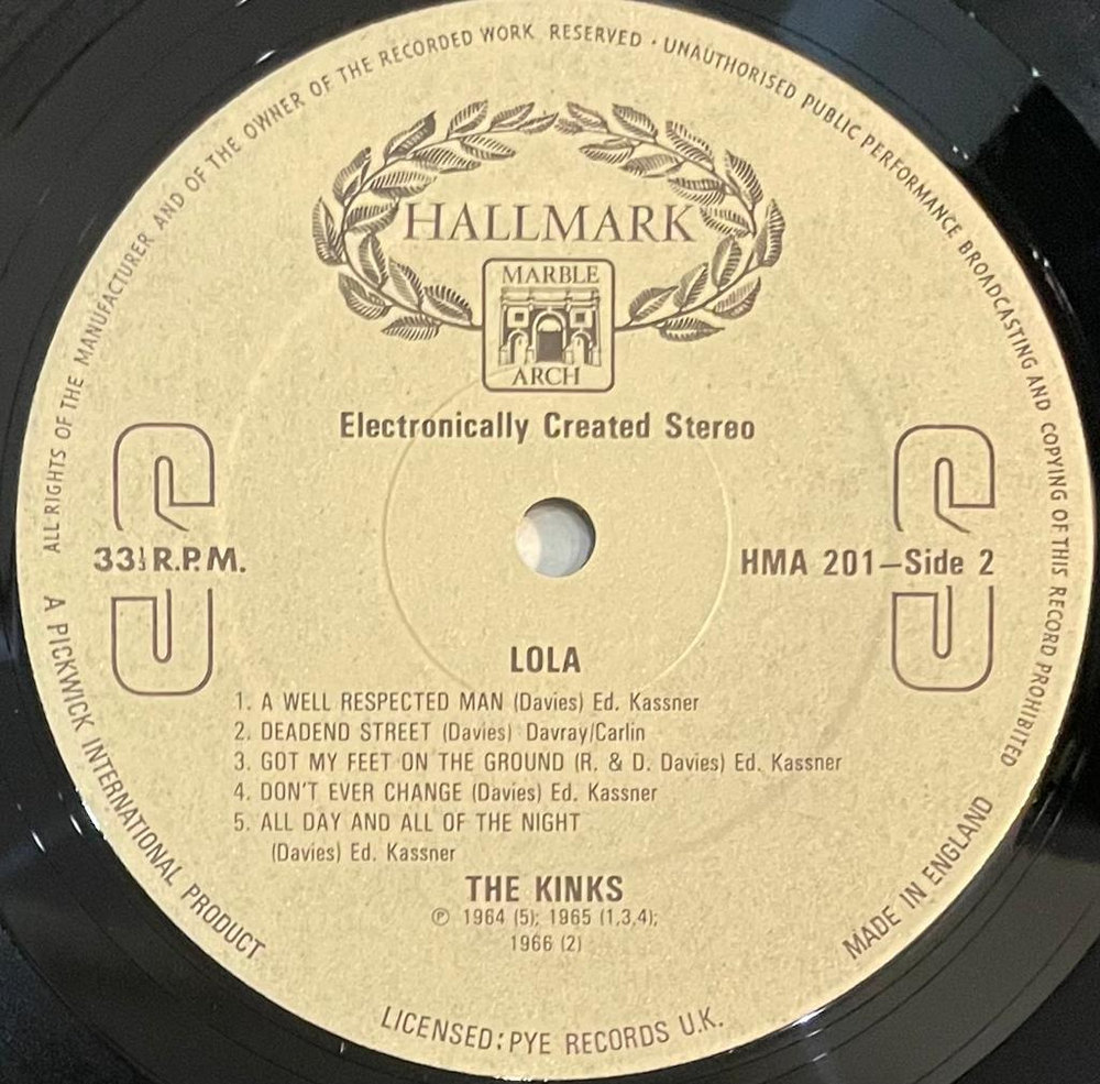 The Kinks- Lola (Англия 1971г.)