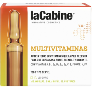 LA CABINE MULTIVITAMINES AMPOULES концентрированная сыворотка в ампулах с 11 витаминами 10х2мл