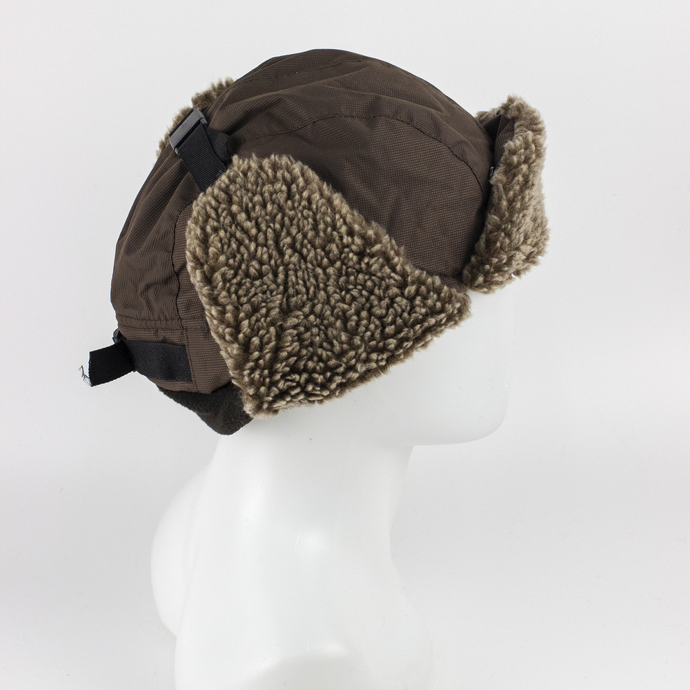 Шапка-ушанка Extreal "Стрит" (мех барашек коричневый, мембрана) XL