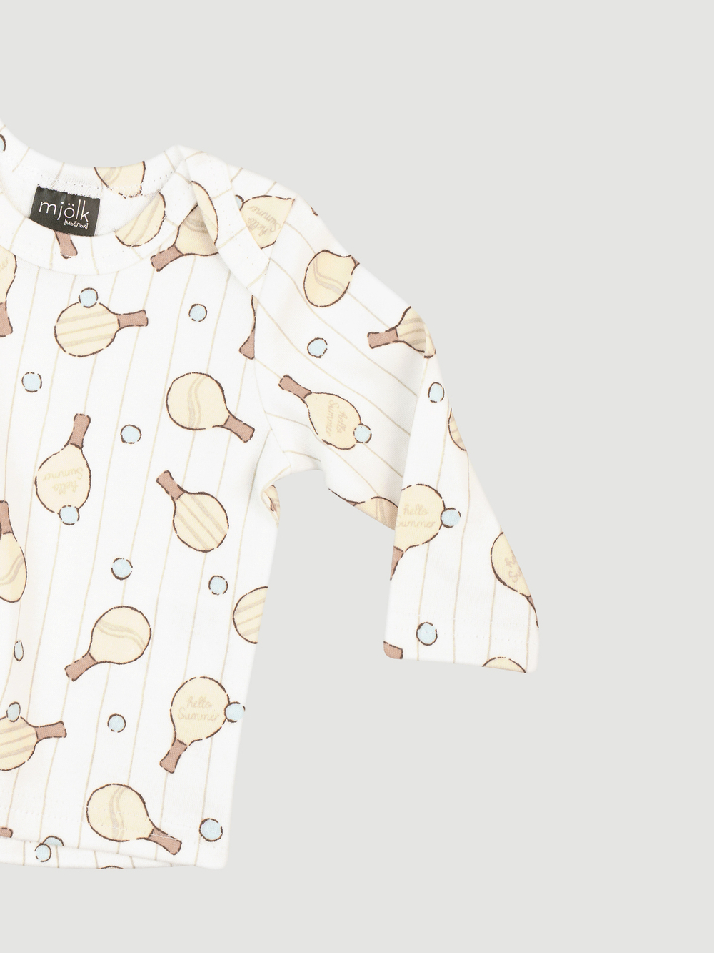 Футболка с длинным рукавом Mjölk Ping Pong, уценка