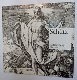 Винтажная виниловая пластинка Schuetz Auferstehungshistorie SWV 50 (GDR 1972)
