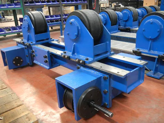 Сварочные роликовые вращатели раздвижного типа серии INKT, INTEGRAL