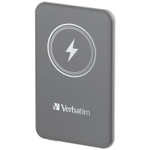 Портативный аккумулятор Verbatim Charge‘n’Go Power Bank 5000 мАч с беспроводной зарядкой, серый