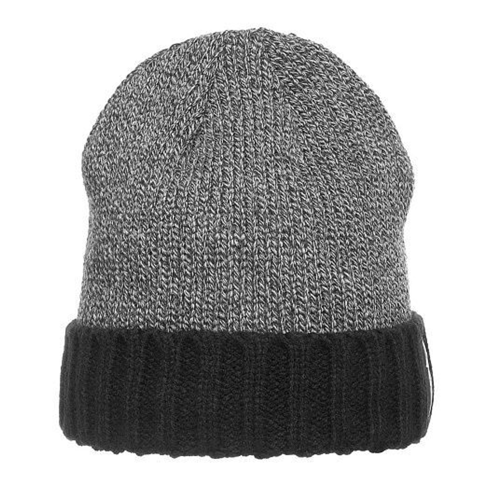 Шапка мужская утепленная с отворотом NISUS City man, цвет серый, one size (N-HI-DGB)