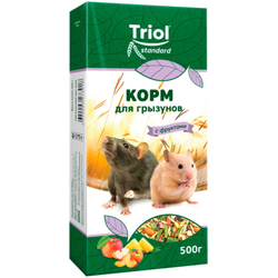 Корм Triol для мелких и средних попугаев экстра 500 гр