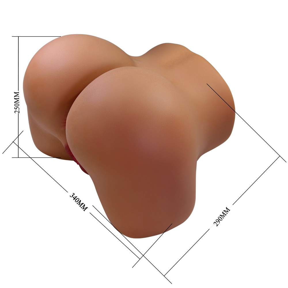 Мастурбатор Wendy с 2 любовными тоннелями (Цвет: телесный)