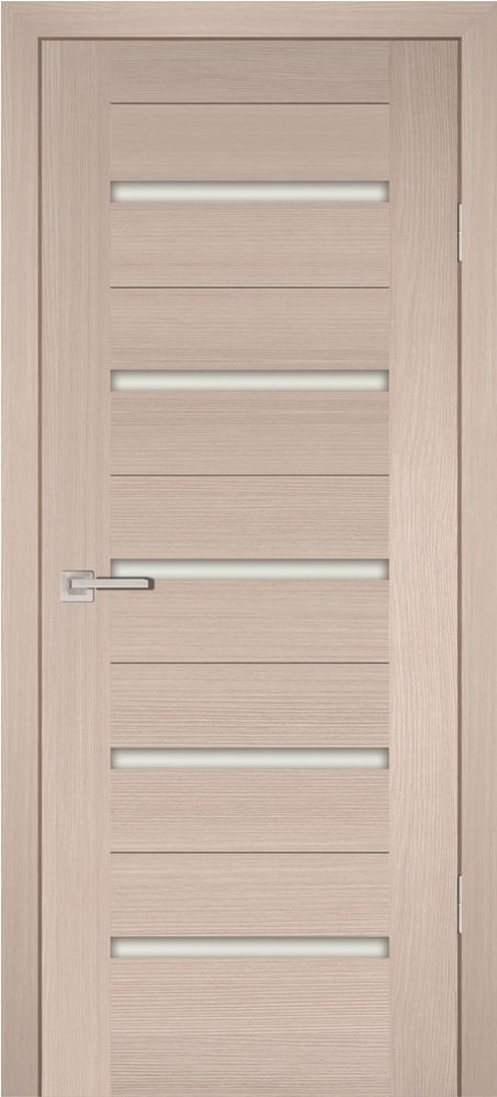 Дверь PS-07 / Цвет Капучино Мелинга / белый сатинат / Двери PROFILO PORTE