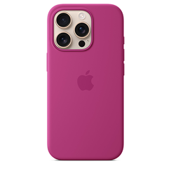 Чехол Apple iPhone 16 Pro Max Silicone Case with MagSafe Fuchsia MYYX3
