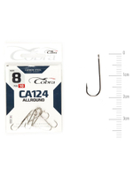Крючки Cobra Allround ROUND серии CA124 размер 012 (упк.10шт.)