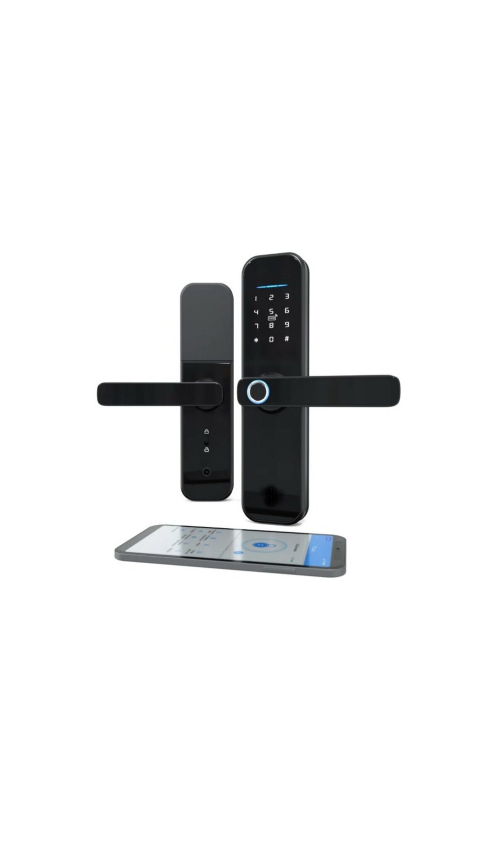 Умный замок SafeEnvir SF-X2-TUYA (black) dbl 2