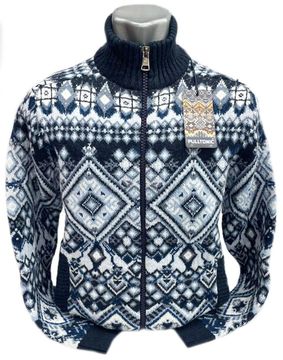 p-p 56-60. Pulltonic из шерсти и кашемира "Русские Узоры" Разъемный замок. BATAL