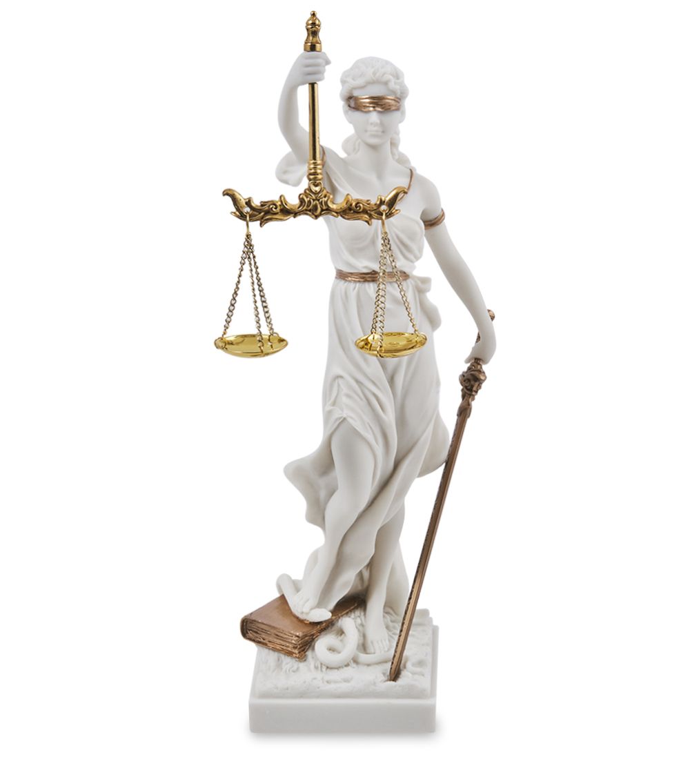 Veronese WS-556/ 4 Статуэтка «Фемида - богиня правосудия»