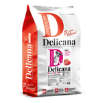 Delicana корм сухой для взрослых собак мелких пород говядина, овощи