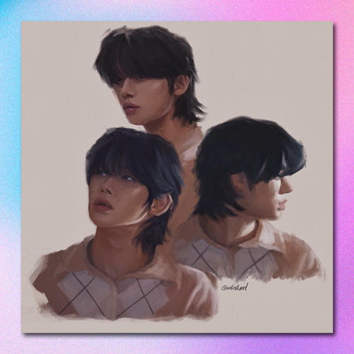 Арт принт / ediskard / TXT / Ёнджун #4