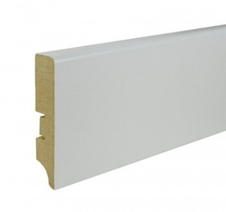 Плинтус МДФ Aberhof Art 801 под покраску 16x80х2400 мм