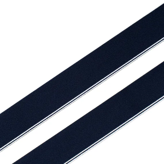 Резинка широкая, темно-синяя 32 мм, Германия