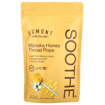 Egmont Honey, Manuka Honey Throat Pops, UMF ™ 15+, 20 леденцов, 140 г (4,94 унции)