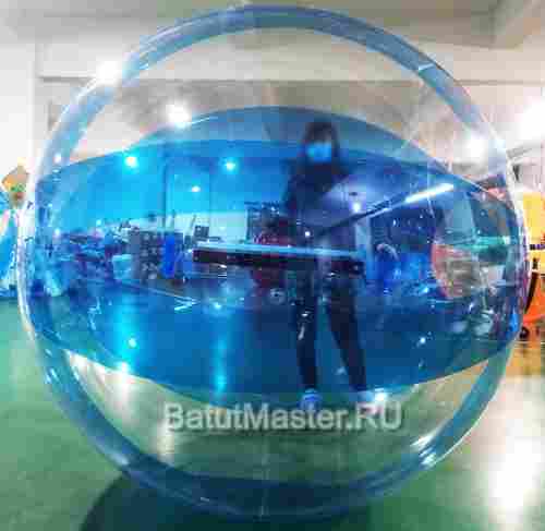 Бизнес-набор: Бассейн 5*5 м (1 шт), Водный шар ПВХ (2 шт), насос (1 шт)