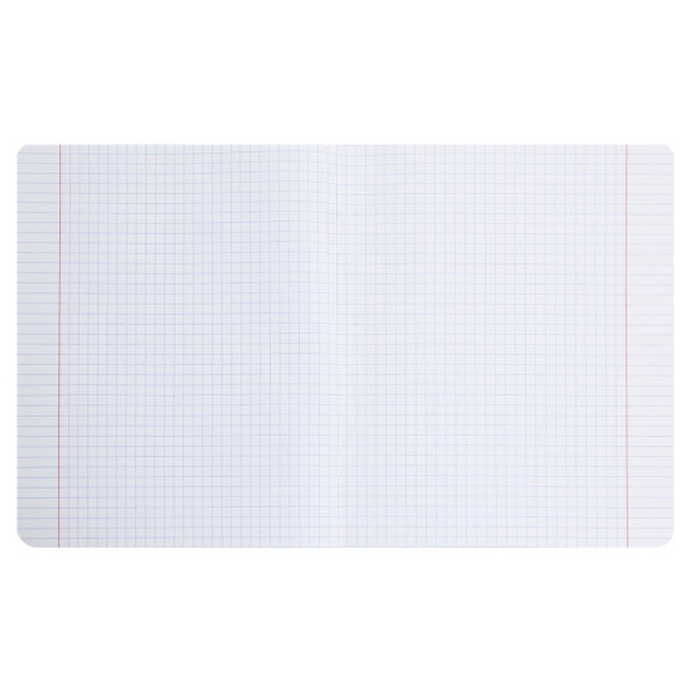 Тетрадь, 12 листов, клетка, пластик, Erich Krause, Neon, Классика CoverPrо, зеленый