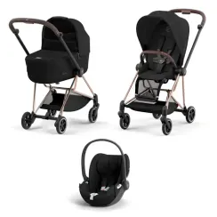 Детская коляска Cybex Mios 3 в 1 Sepia Black Rosegold