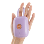 Фиолетовое силиконовое виброяйцо с вакуумным стимулятором в роскошной сумочки Otouch Louis Vibrator Dual Clitoral Suction & G-spot Vibrating Egg Purple