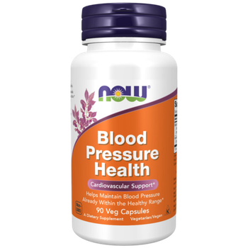 Now Foods Blood Pressure Health 90 veg capsules , Кардиопротектор