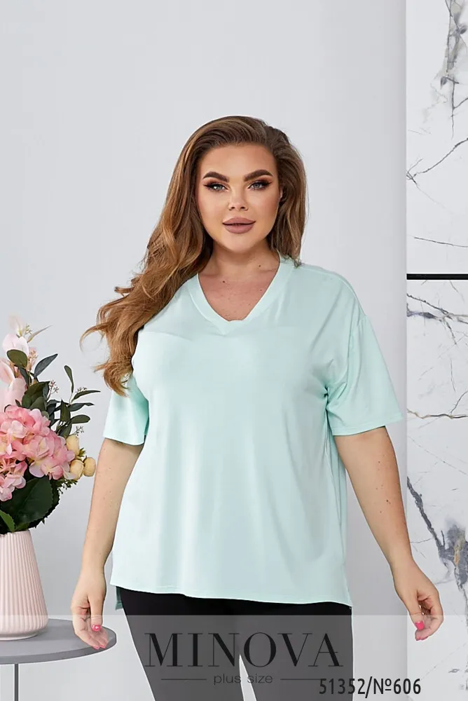 Футболка 606-ментол Minova