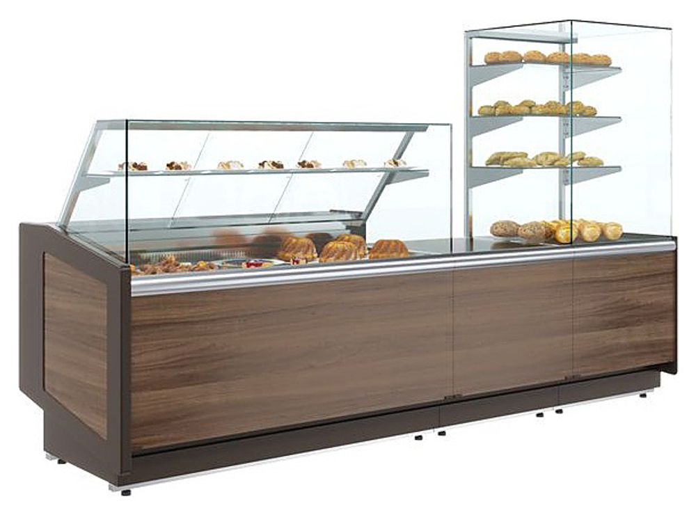 Витрина кондитерская Carboma KC80 N 1,5-1 BORNEO