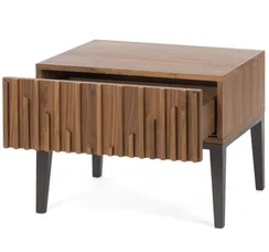 Прикроватная тумба Moderna 60х45 см, шпон ореха