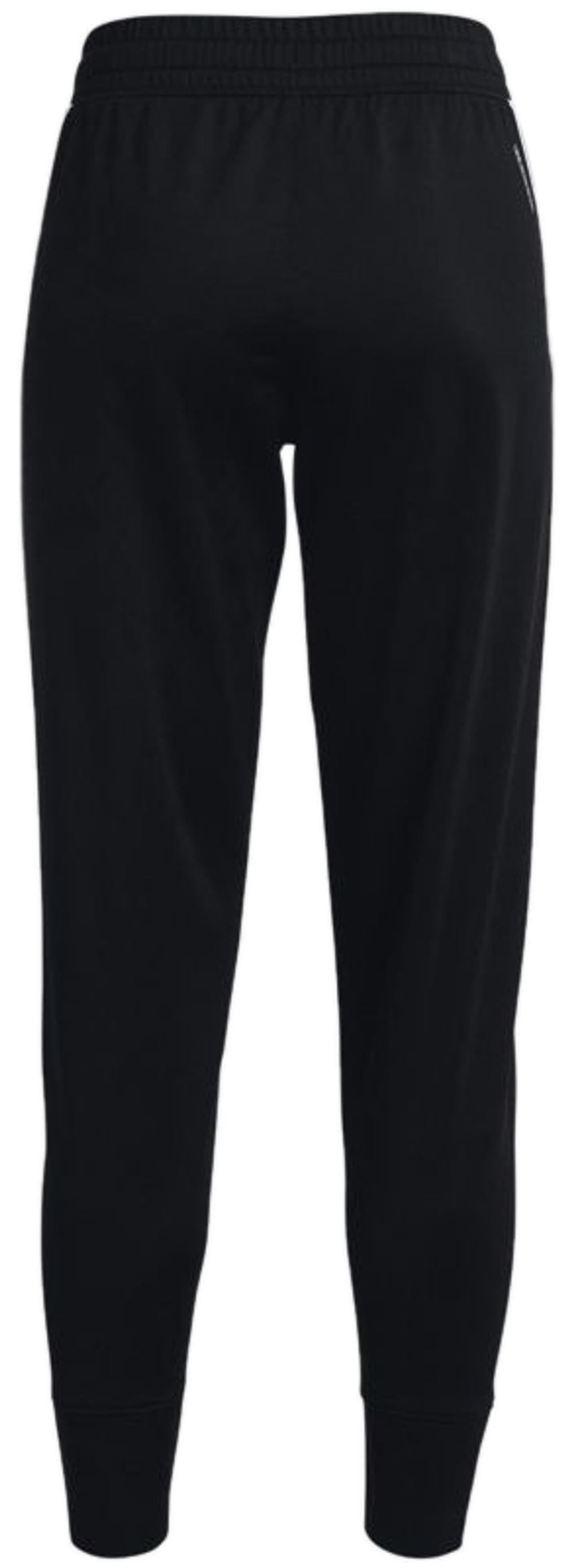 Женские теннисные брюки Under Armour Women's UA Rush Tricot Pants - black/white
