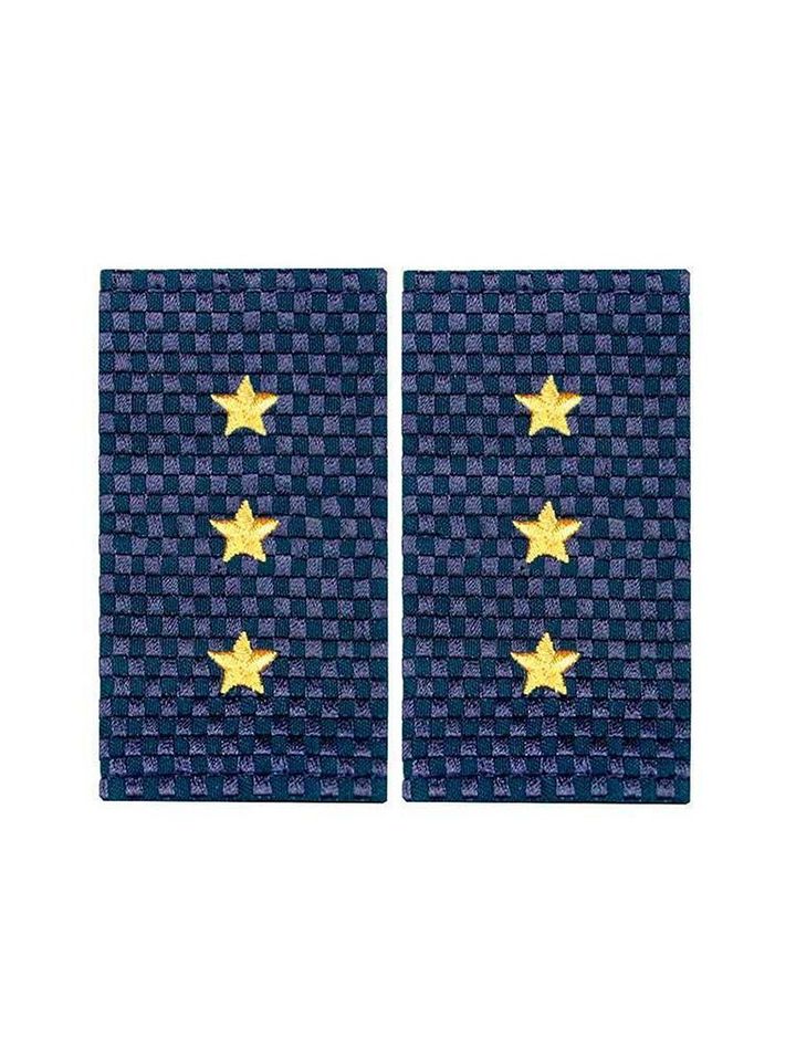 Фальшпогоны Полиция нового образца жаккардового плетения ст.прапорщик