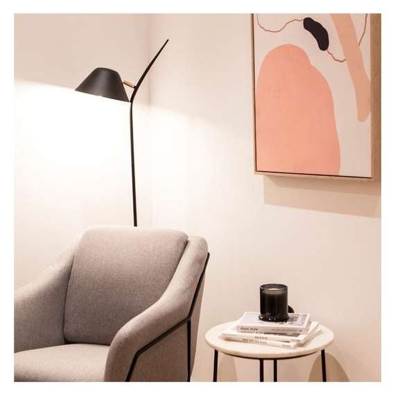 Журнальный столик Burnet, белый мрамор