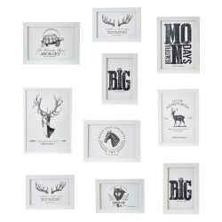 GAEM Набор из 10-ти Фоторамок, L31,5 W2 H44 см