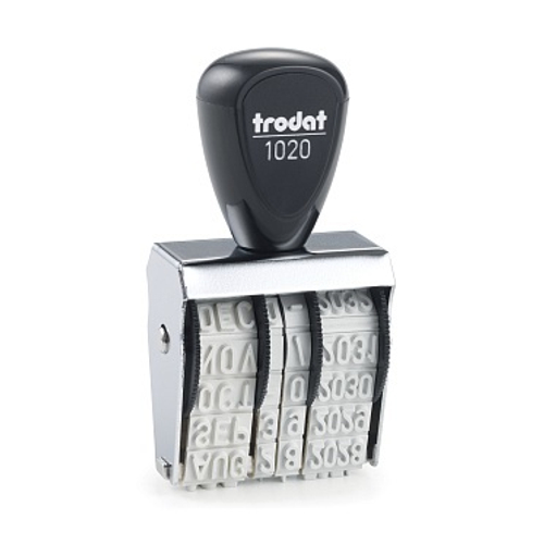 Trodat 1020 ленточный датер высота символа 5мм, банковский