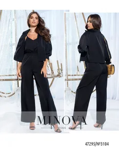 Костюм 3104-черный Minova