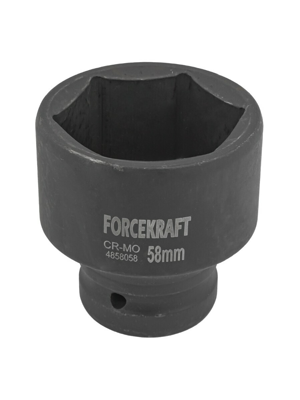 Головка ударная 1'', 58мм (6гр.) FORCEKRAFT FK-4858058